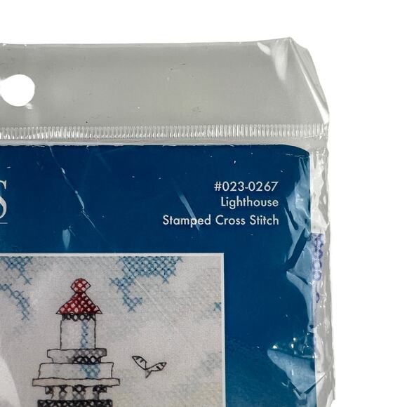 Janlynn Designs for the Needle LighthouseStamped Cross Stitch Kit #023-0267 - Picture 3 of 4